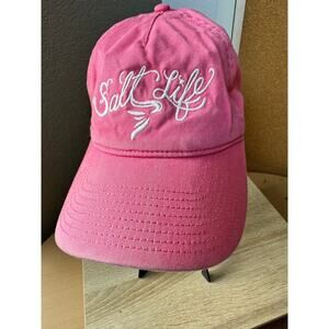 Salt Life "Live Salty" Pink Baseball Cap